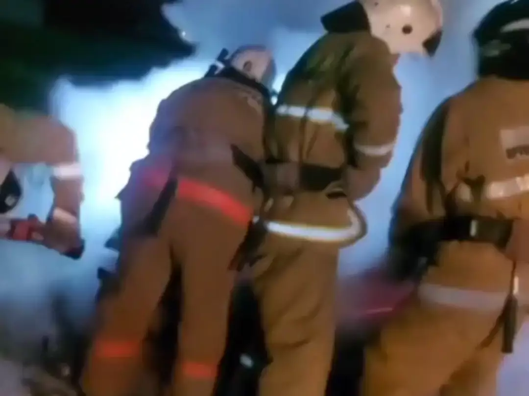 Автомобиль сгорел на трассе Астана - Петропавловск
