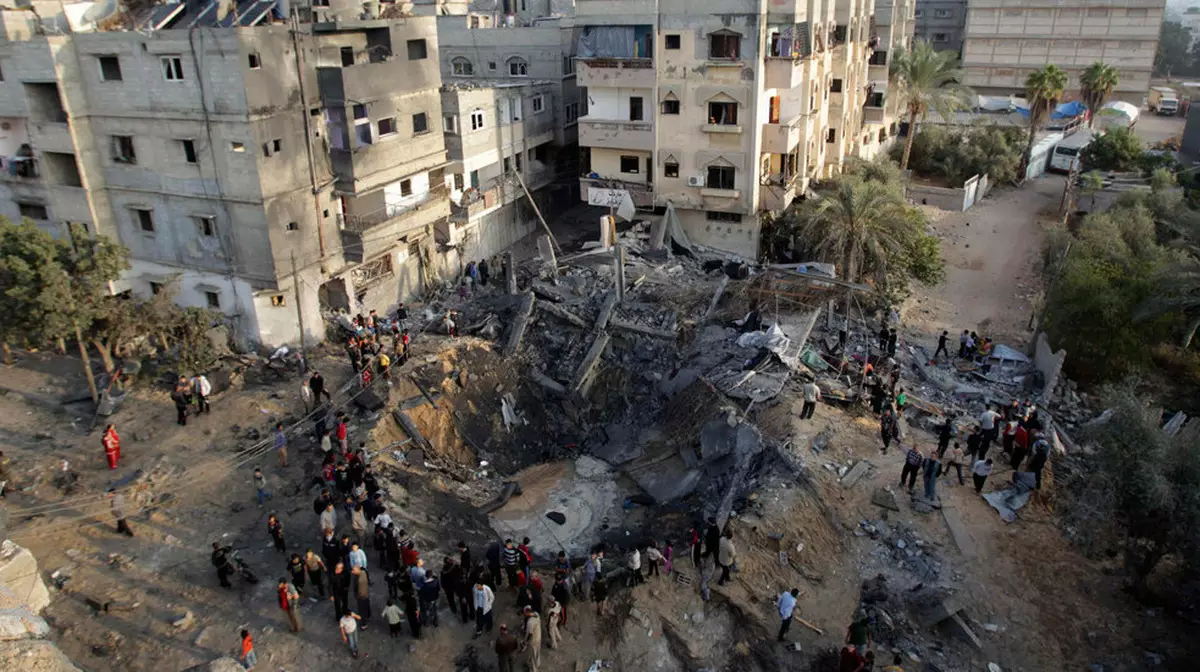 Лагерь беженцев под огнем: Израиль атакует позиции ХАМАС