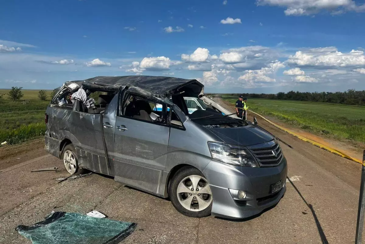 Смертельное ДТП произошло на трассе в Актюбинской области