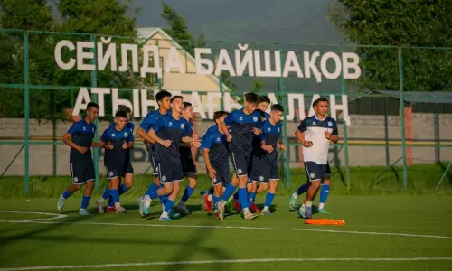 Юношеская сборная Казахстана проводит УТС перед матчами с Узбекистаном