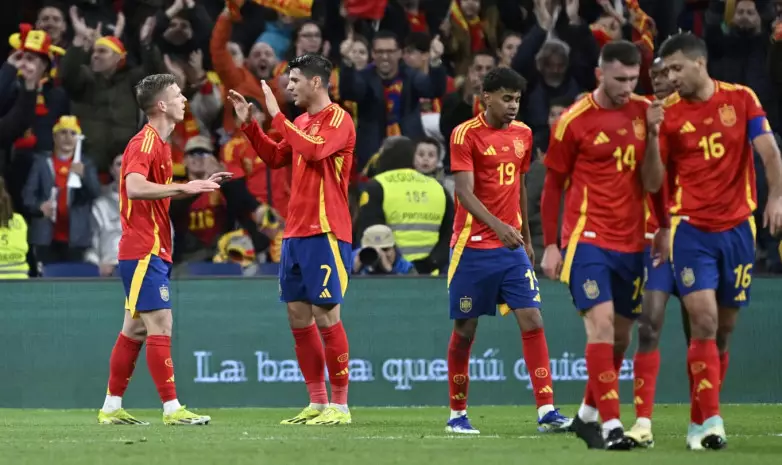 Сборная Испании разгромом 5:0 завершила матч перед Евро-2024