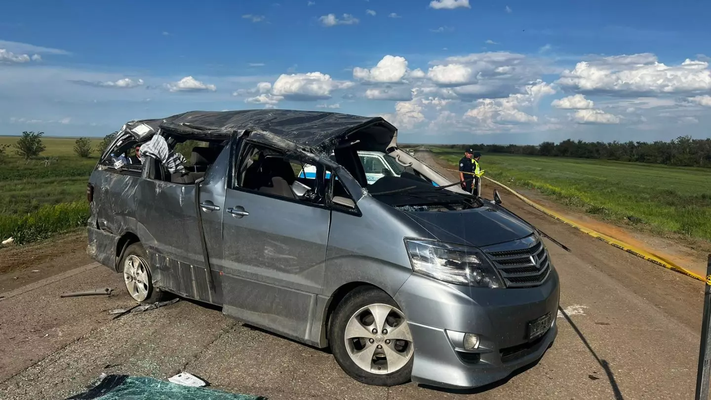 Шесть человек погибли на трассах Актюбинской области за сутки 