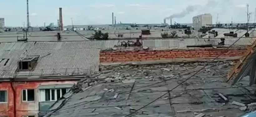 Ремонт провисшей крыши: фото "до" и "после" показал акимат Семея