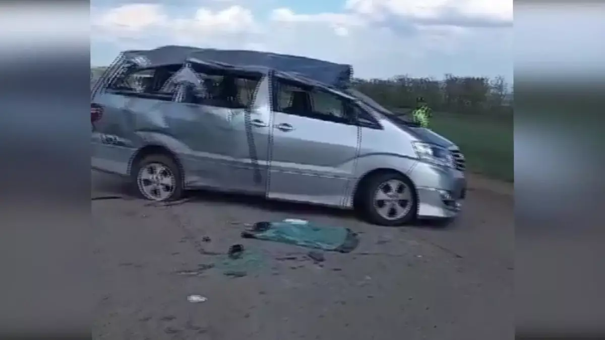 Четыре человека погибли в такси в Актюбинской области