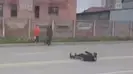 Подростки легли прямо посреди проезжей части в Усть-Каменогорске