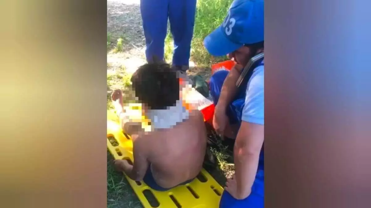 Был уже весь синий: тонущего мальчика спасли в Талдыкоргане