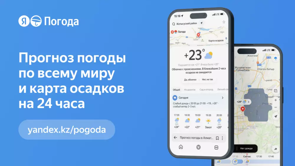 Яндекс Погода рассказала, каким будет лето в Казахстане