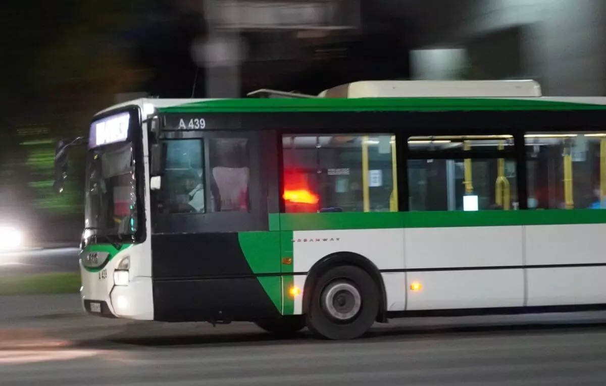 Стали известны маршруты ночных автобусов в Астане