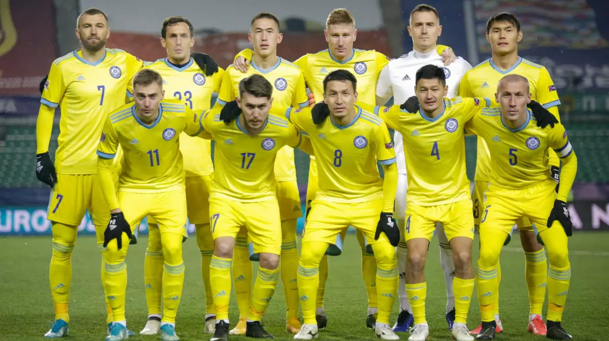 Сборная Казахстана определилась со стартовым составом на матч против Армении