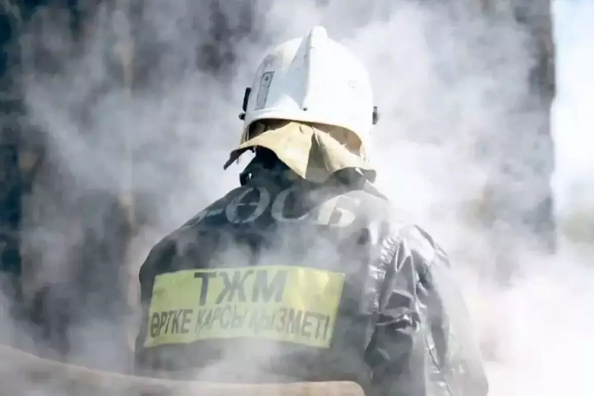 Ночной поджигатель аттракциона в парке Шымкента попал на видео