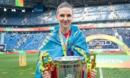 Капитан сборной Казахстана показала эмоциональный пост после победы в Суперкубке России