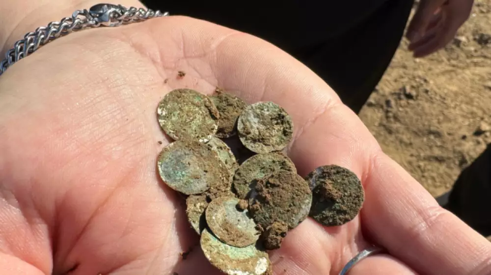 Как джекпот: более 2000 древних монет случайно нашли в поле в Чехии