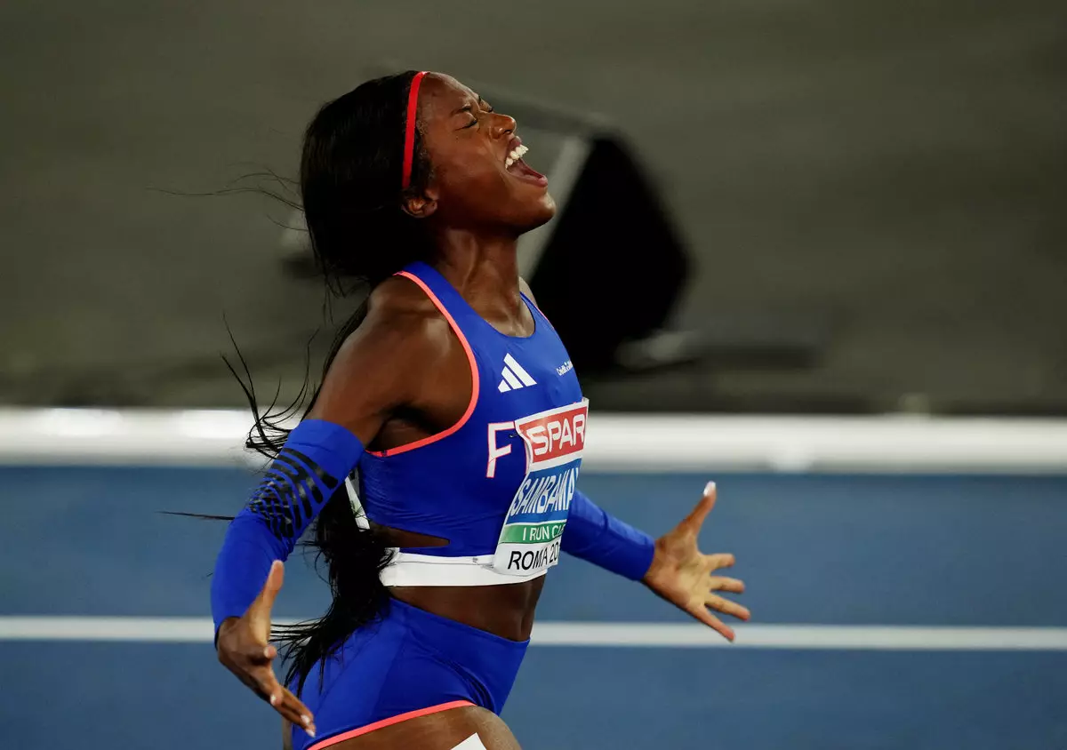 Француженка Самба-Майела установила новый рекорд на чемпионате Европы по легкой атлетике