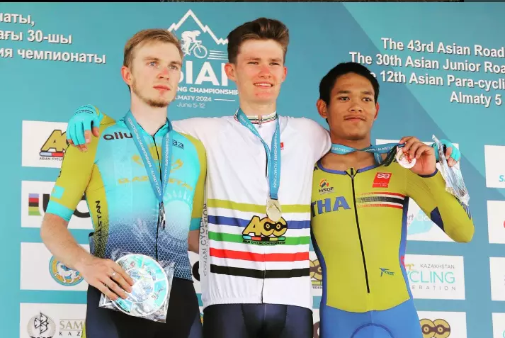 Велогонщик Николас Винокуров стал чемпионом Азии