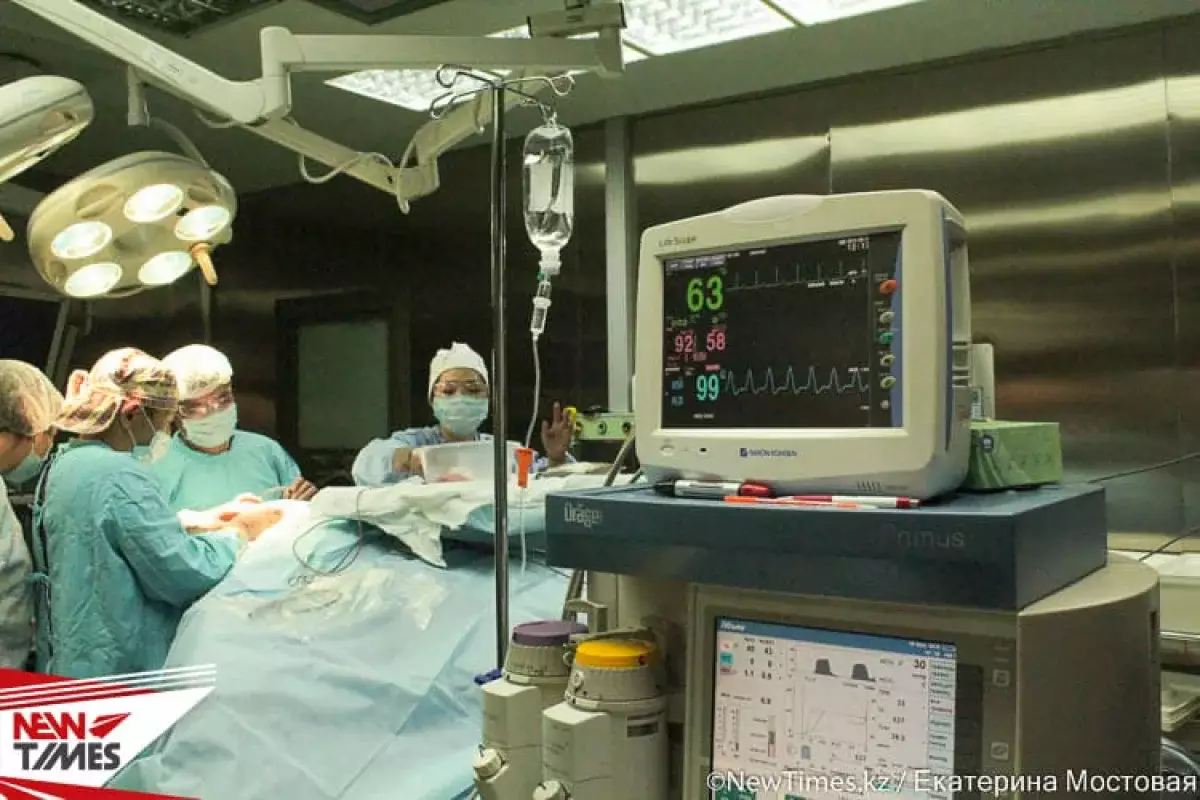 Уникальная операция спасла 64-летнюю карагандинку от гибели