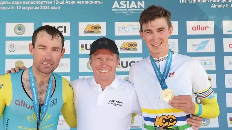 Чемпионат Азии по велоспорту: "Астана" одержала двойную победу