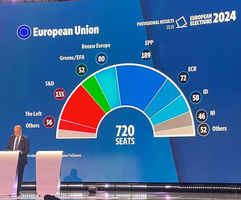 Вышли первые официальные итоги выборов в Европарламент