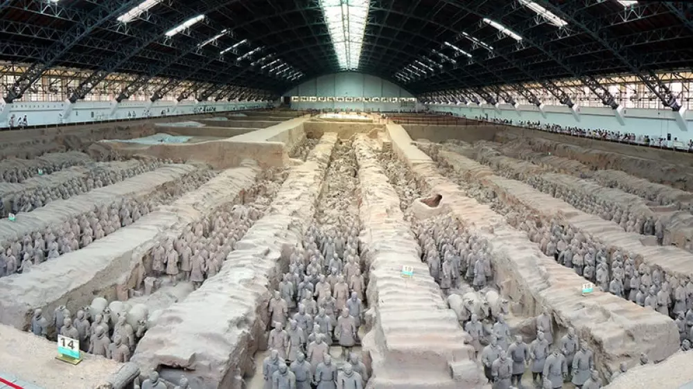 16-тонный саркофаг с сокровищами нашли в мавзолее первого императора Китая