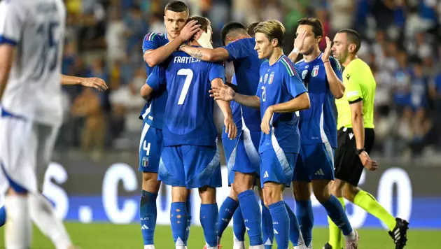 Сборная Италии выиграла матч перед стартом Евро-2024