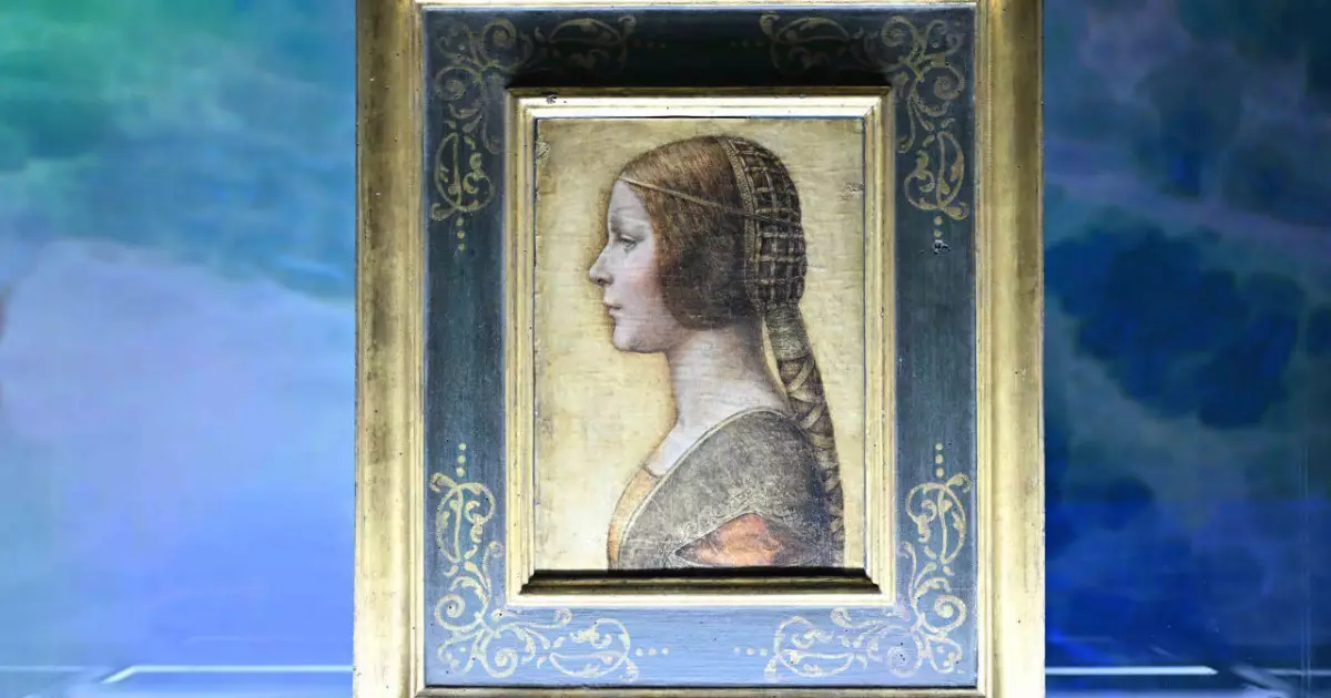   Леонардо да Винчидің «Әдемі ханшайым» картинасы – Астанада!   