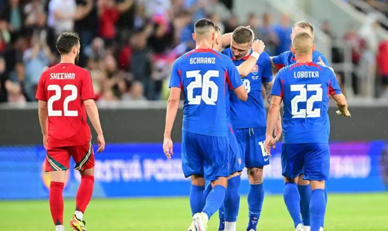 Словакия устроила разгром в товарищеском матче перед Евро-2024