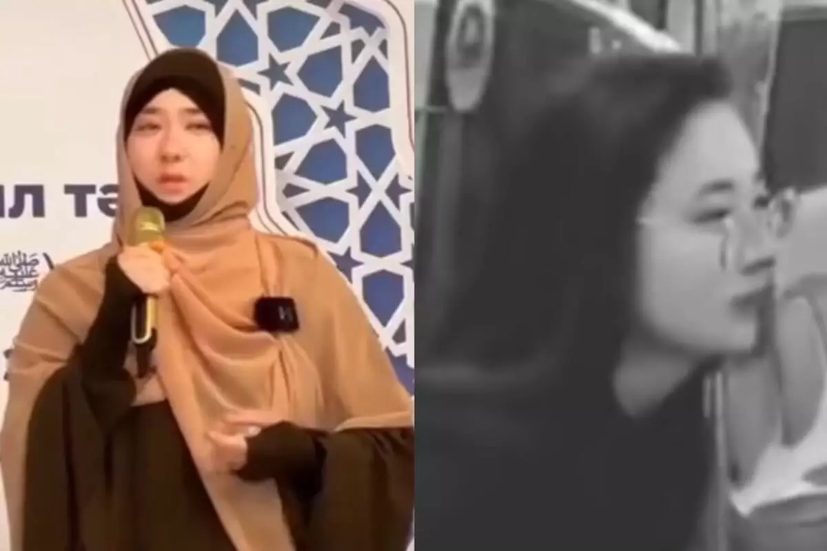 Казахстанка, назвавшая домбру харамом, сняла хиджаб