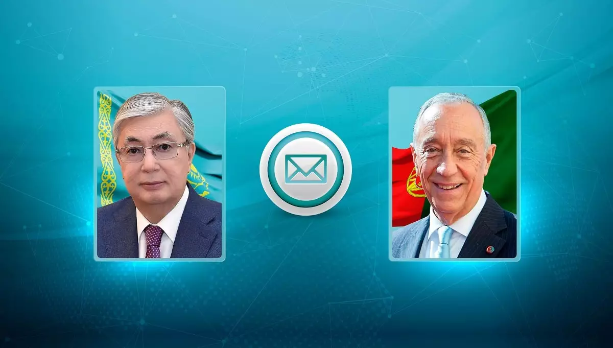 Глава государства направил поздравительную телеграмму Президенту Португалии