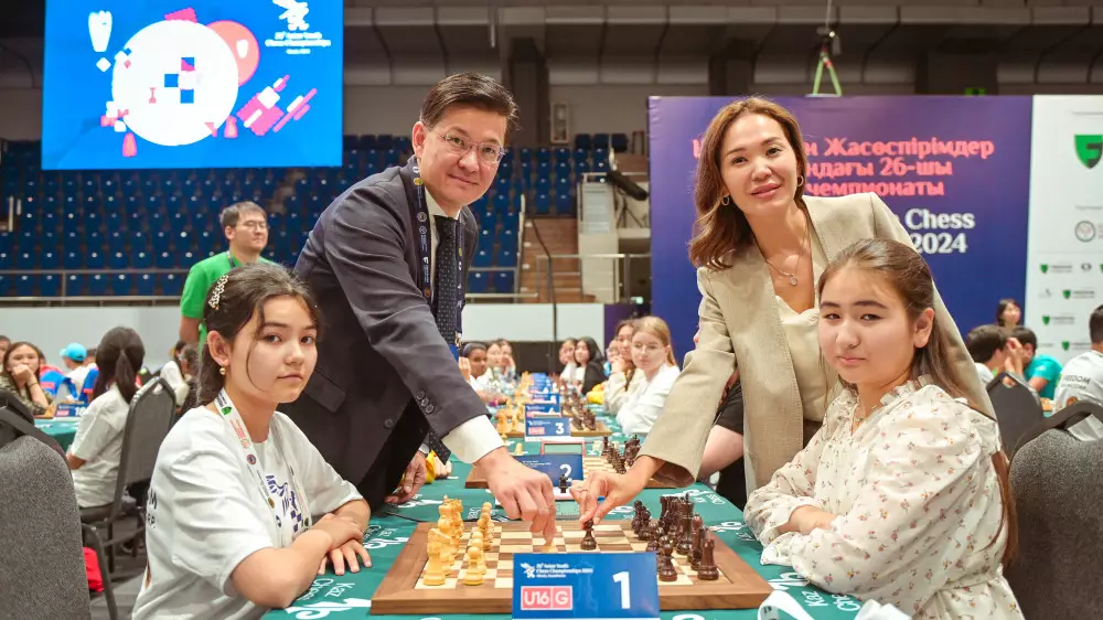 В Алматы соревнуются 650 лучших юных шахматистов Азии