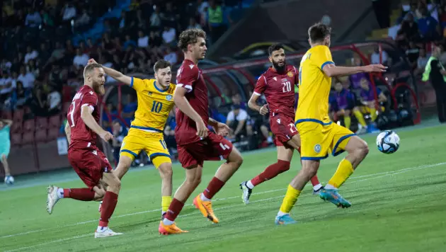 Названо главное упущение сборной Казахстана в матче с Арменией