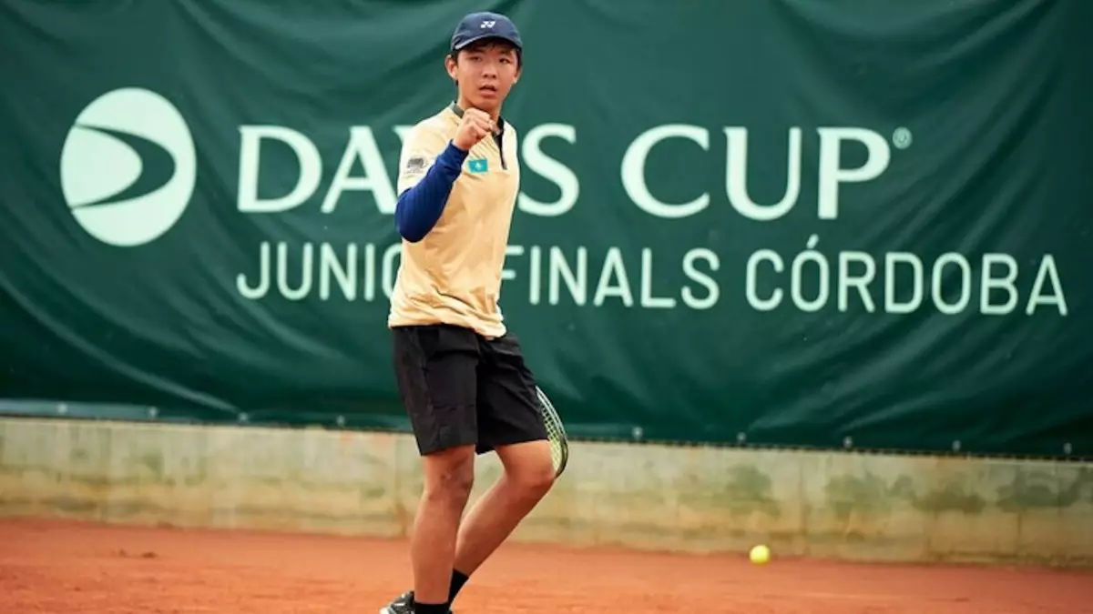 Қазақстандық жасөспірім Азия теннис федерациясы рейтингінде көш бастады