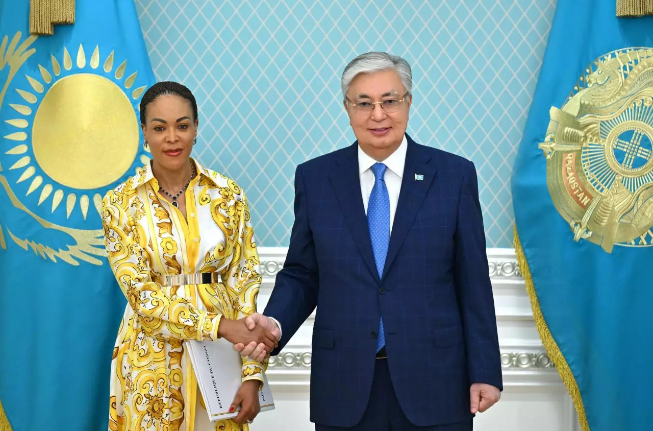 Токаев принял личного представителя Президента Республики Конго
