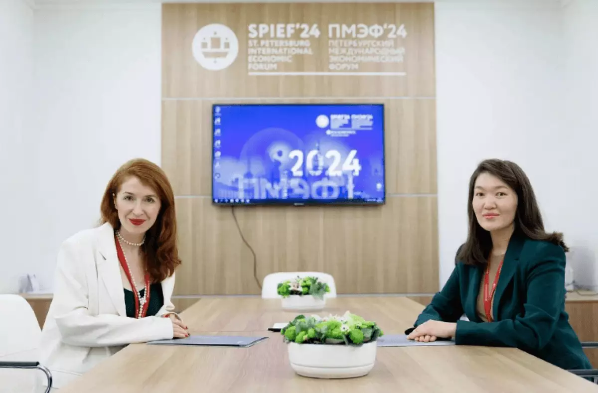 Первый в Казахстане общественный фонд креативных инициатив и культурного наследия представлен на Петербургском международном экономическом форуме