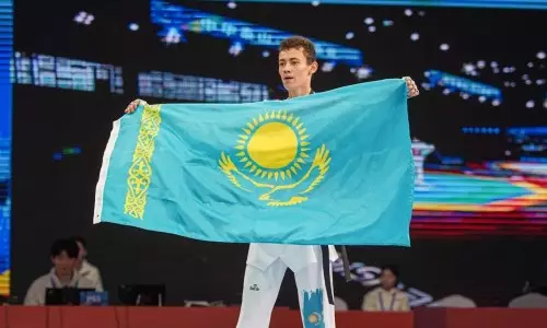 Казахстанский таеквондист завоевал «золото» после квалификации на Олимпиаду-2024