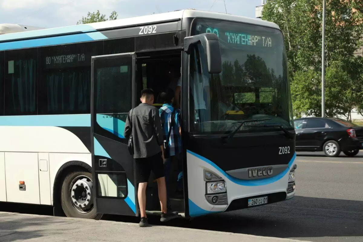 Новая автобусная полоса появится в Астане