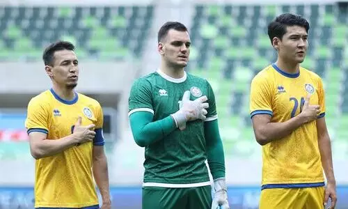 Игроки сборной Казахстана провели особенный для себя матч