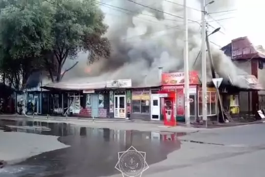 Пожар произошёл в гостиницах в Алматы и Семее