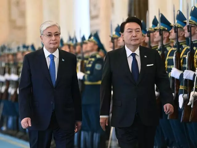 Президент Южной Кореи прибыл в Астану