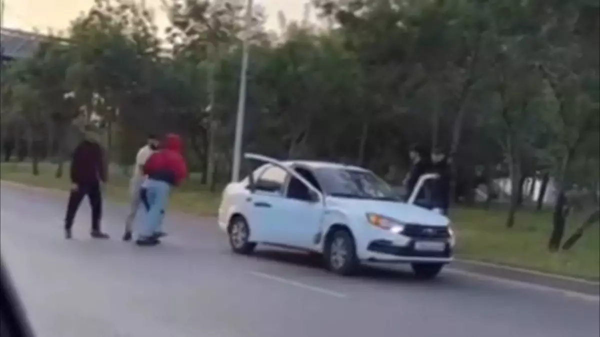 Алматы полициясы көліктегі адамды аяусыз ұрып-соққандарды іздестіріп жатыр