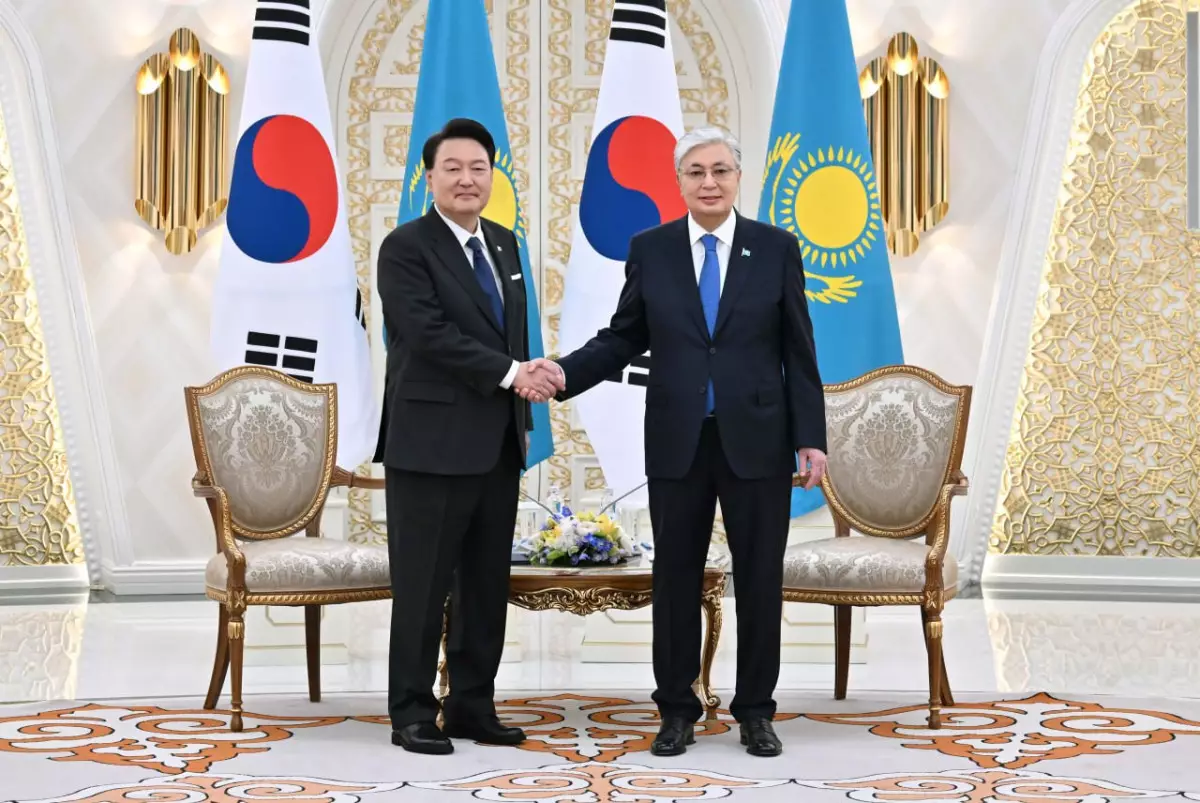 Визит президента Южной Кореи в Казахстан: о чем договорились главы двух государств