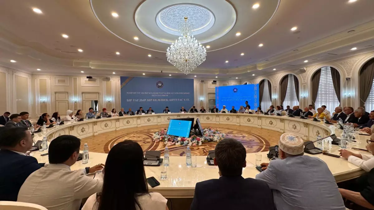 Сессия Ассамблеи народа Казахстана Мангистауской области прошла в Актау