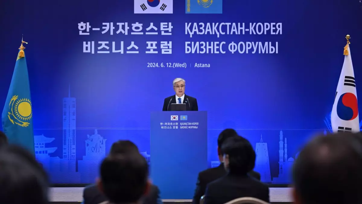 Токаев рассказал о перспективных направлениях торгово-экономического сотрудничества Казахстана и Кореи