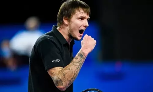 Лучший теннисист Казахстана стартовал с победы на турнире в Штутгарте