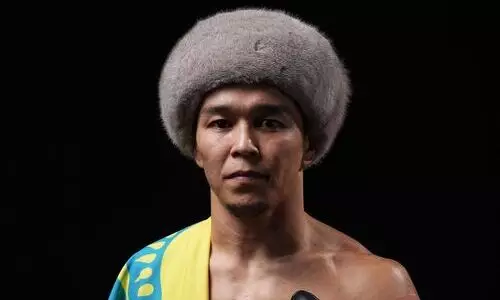 UFC анонсировал третью победу казахстанского бойца
