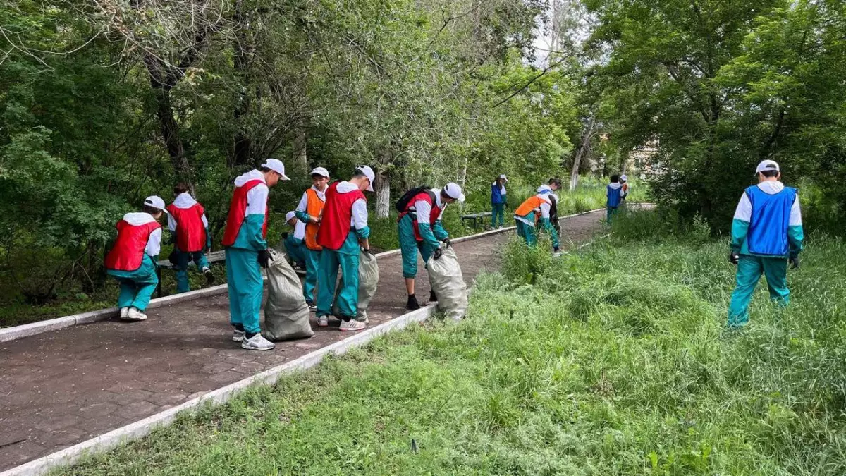 Қарағанды облысында «Жастар Таза Қазақстан үшін!» экологиялық квесті өтті