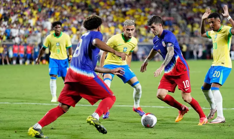 Матч сборной Бразилии против США завершился сенсацией