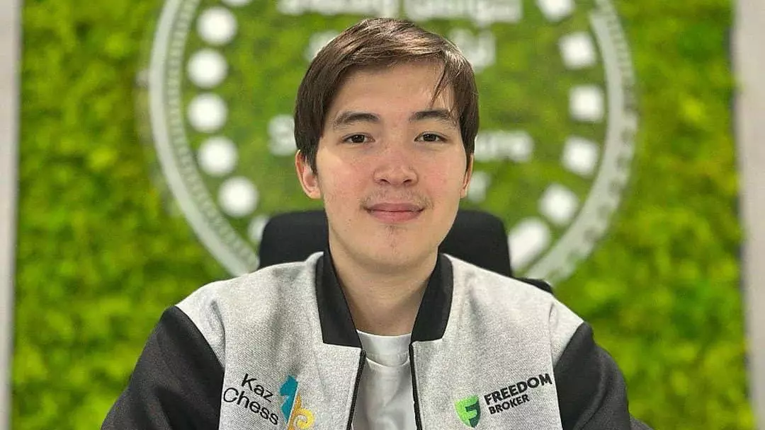 Казахстанец Казыбек Ногербек стал чемпионом мира среди юниоров по классическим шахматам