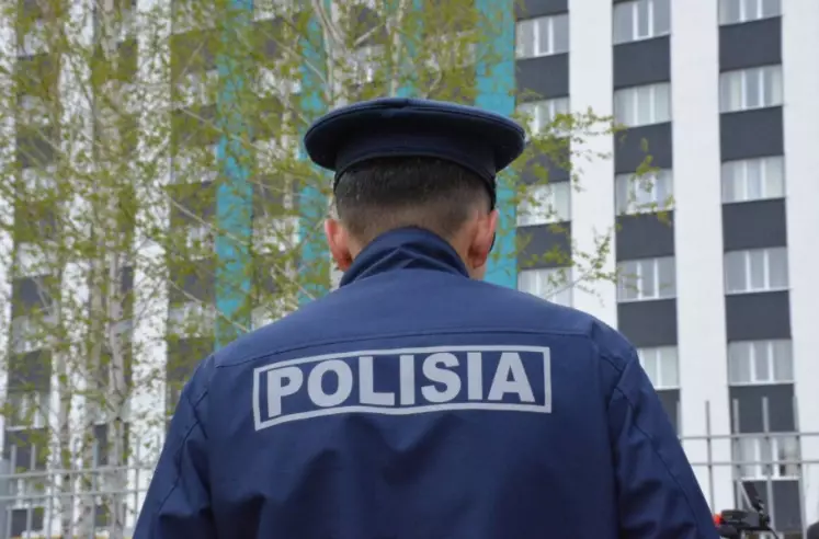 Домашний тиран устроил скандал в участковом пункте полиции Петропавловска