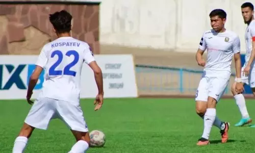 «Жетысай» забил молодежке «Кайрата» шесть голов в первом тайме матча Первой лиги