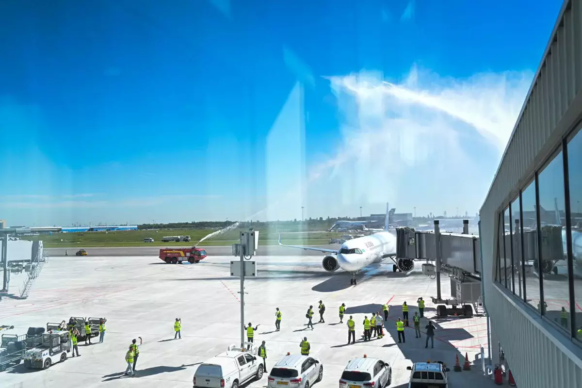 Все международные рейсы перенесли в новый терминал аэропорта Алматы