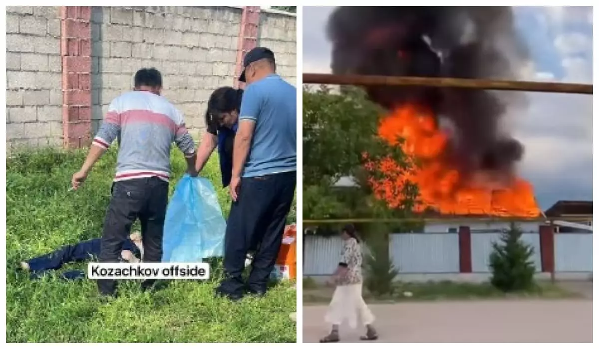 Спустя месяц после убийства подростка сгорел его дом в Жамбылской области (ВИДЕО)